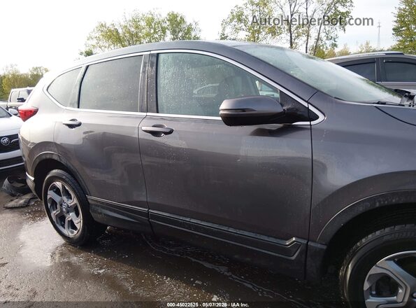 5J6RW2H80KA020641 2019 HONDA CR-V Серый Вид задней части салона