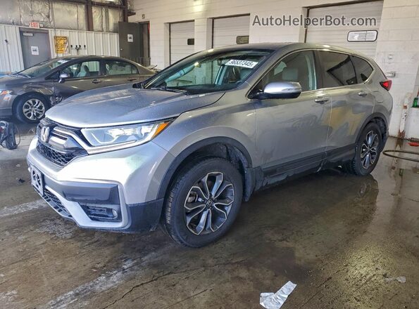 5J6RW2H81LL002302 2020 HONDA CR-V Серебряный Передняя левая четверть