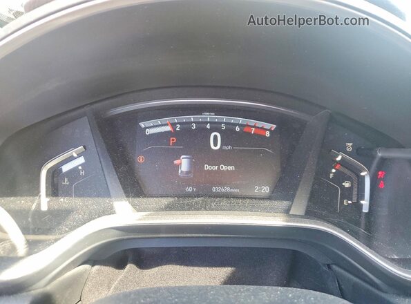 5J6RW2H82LL003488 2020 HONDA CR-V Синий Вид щитка приборов