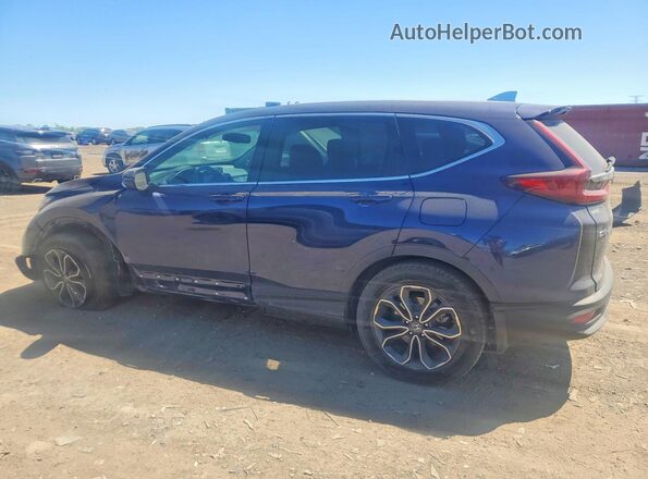 5J6RW2H82LL003488 2020 HONDA CR-V Синий Задняя левая четверть
