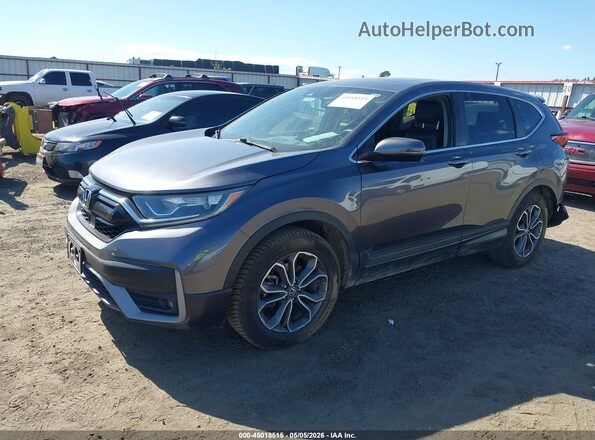 5J6RW2H83LA007707 2020 HONDA CR-V Серый Передняя левая четверть