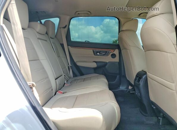 5J6RW2H83LL034300 2020 HONDA CR-V White უკანა სალონის ხედი