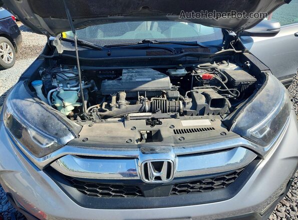 5J6RW2H84KL016449 2019 HONDA CR-V Серебряный Вид задней части салона