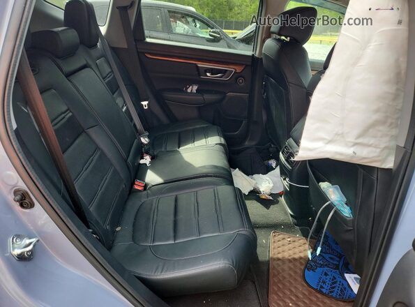 5J6RW2H84MA003635 2021 HONDA CR-V Синий Вид задней части салона