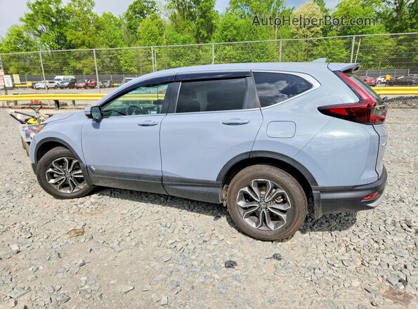 5J6RW2H84MA003635 2021 HONDA CR-V Синий Задняя левая четверть