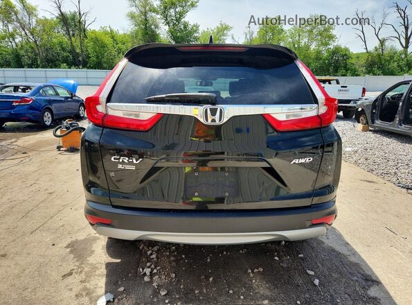 5J6RW2H85HL003458 2017 HONDA CR-V Black Widok z przodu