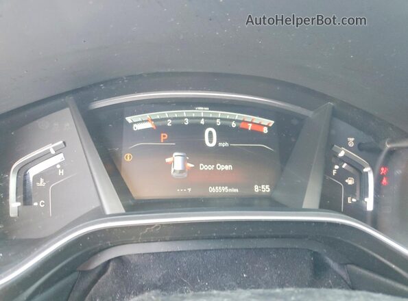 5J6RW2H85HL039912 2017 HONDA CR-V Серый Вид щитка приборов