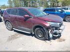2019 Honda Cr-v Ex-l Burgundy vin: 5J6RW2H86KL024794