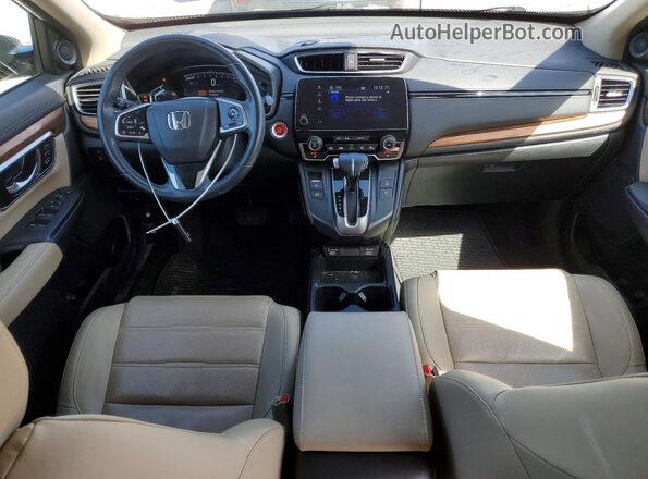 5J6RW2H86LL035277 2020 HONDA CR-V White Vista del salpicadero