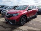2021 Honda Cr-v Awd Ex-l Красный vin: 5J6RW2H86ML023650