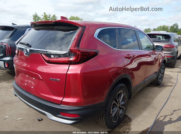 5J6RW2H86ML023650 2021 HONDA CR-V Красный Задняя правая четверть