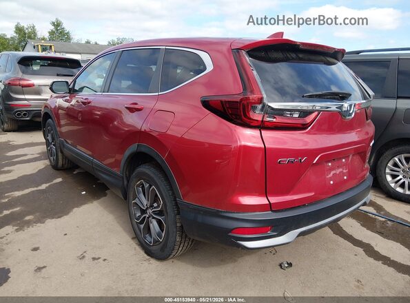 5J6RW2H86ML023650 2021 HONDA CR-V Красный Задняя левая четверть
