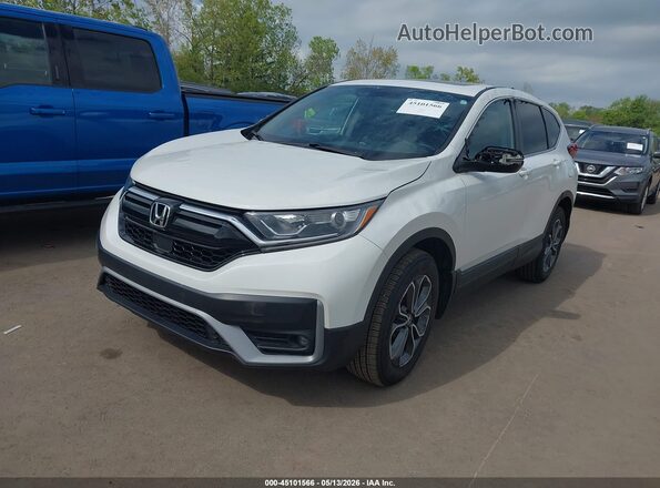 5J6RW2H87LL032890 2020 HONDA CR-V Белый Передняя левая четверть