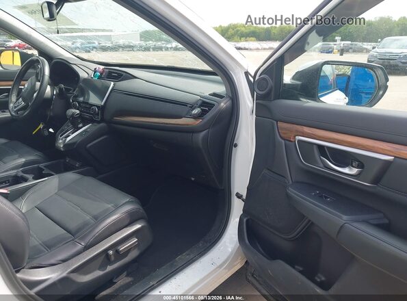 5J6RW2H87LL032890 2020 HONDA CR-V Белый Вид салона спереди