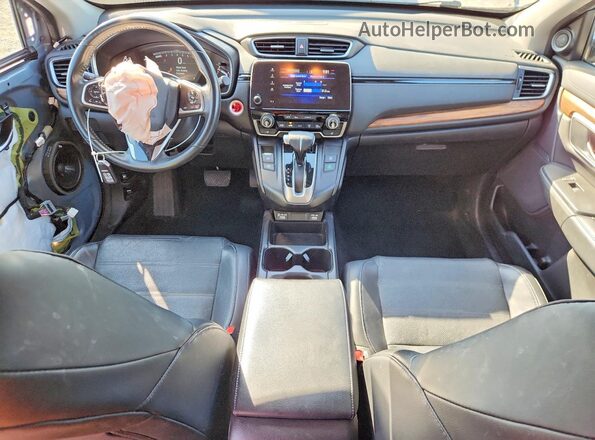 5J6RW2H87ML001530 2021 HONDA CR-V Gray Widok deski rozdzielczej