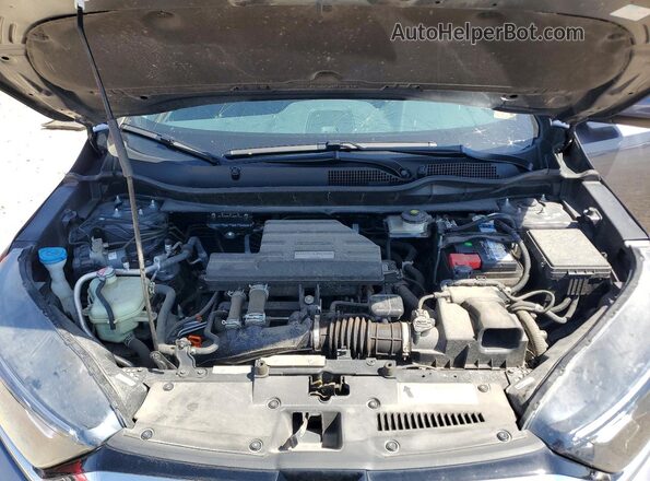 5J6RW2H89ML008012 2021 HONDA CR-V Gray ძრავის განყოფილების ხედი
