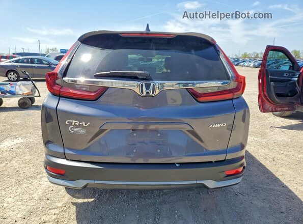 5J6RW2H89ML008012 2021 HONDA CR-V Gray უკანა ხედი