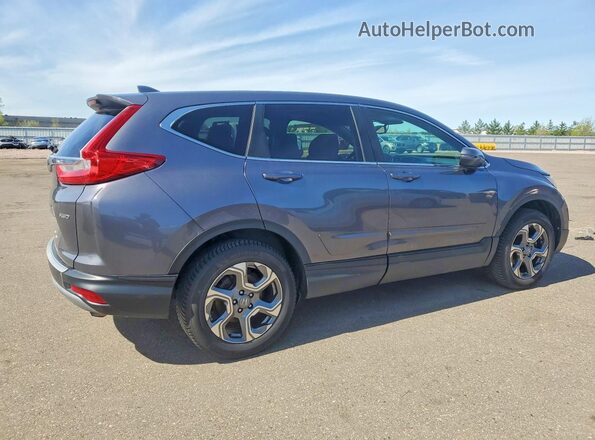 5J6RW2H8XJL004739 2018 HONDA CR-V Серый Задняя правая четверть