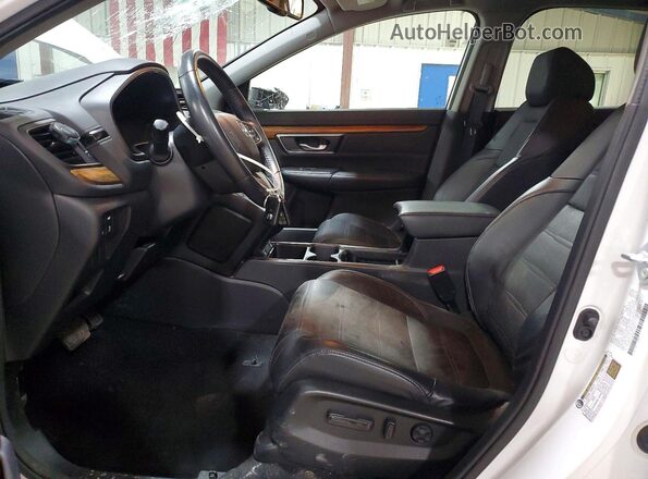 5J6RW2H8XML020072 2021 HONDA CR-V White Widok wnętrza z przodu