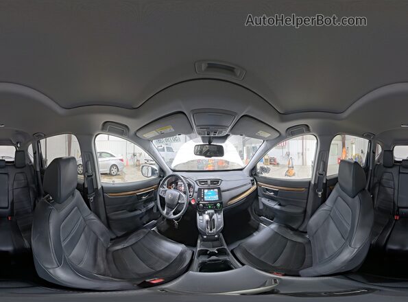 5J6RW2H8XML020072 2021 HONDA CR-V White Widok wnętrza 360 stopni