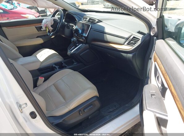 5J6RW2H95HL042091 2017 HONDA CR-V Белый Вид салона спереди