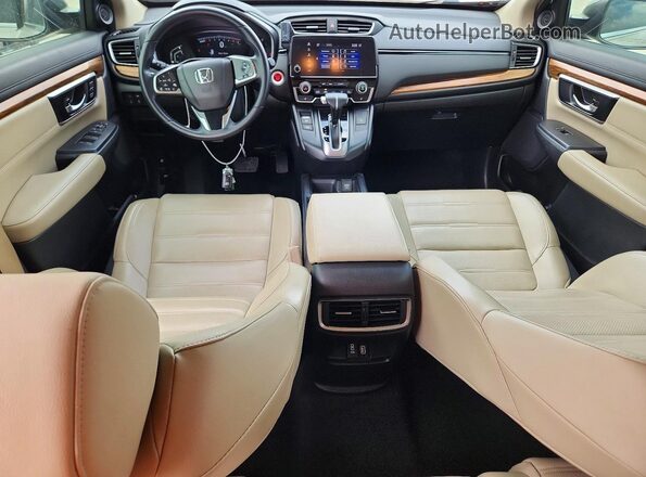 5J6RW2H95JL028374 2018 HONDA CR-V Tan წინა პანელის ხედი