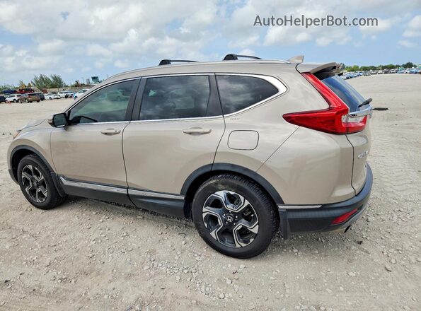 5J6RW2H95JL028374 2018 HONDA CR-V Tan უკანა მარცხენა