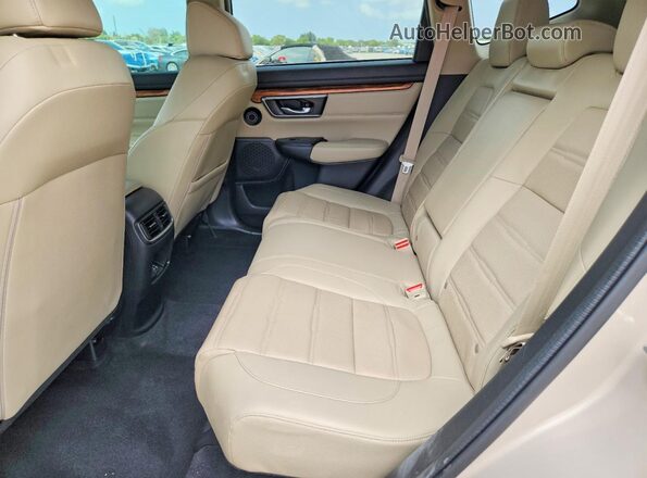 5J6RW2H95JL028374 2018 HONDA CR-V Tan უკანა სალონის ხედი