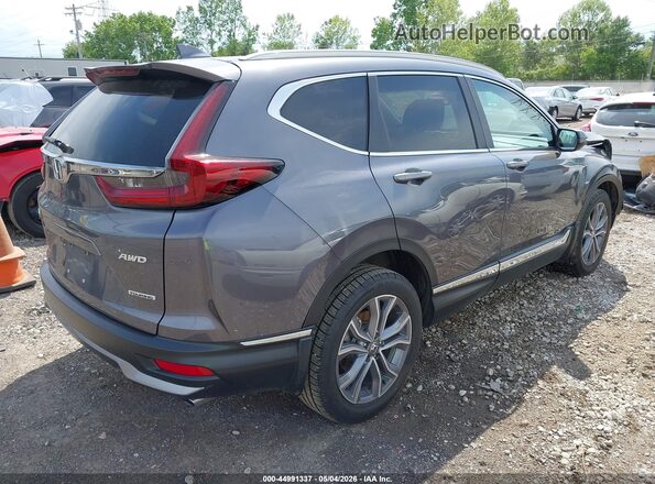 5J6RW2H9XLL021696 2020 HONDA CR-V Серый Задняя правая четверть
