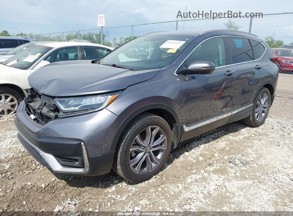 5J6RW2H9XLL021696 2020 HONDA CR-V Серый Передняя левая четверть