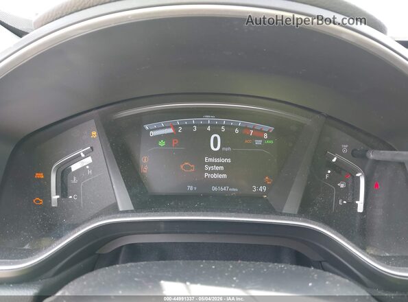 5J6RW2H9XLL021696 2020 HONDA CR-V Серый Вид задних сидений