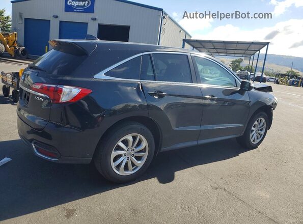 5J8TB3H33GL013374 2016 ACURA RDX Black Tył prawy