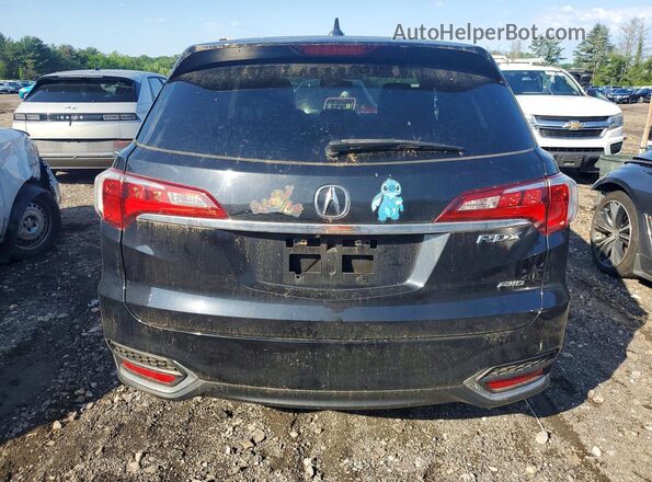 5J8TB4H53GL016007 2016 ACURA RDX Черный Вид сзади
