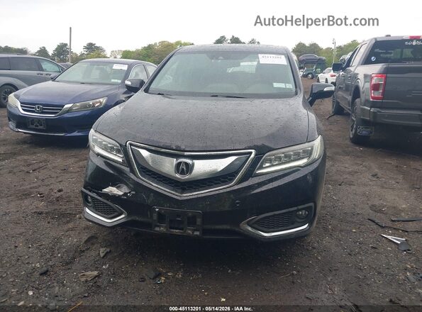 5J8TB4H72GL011804 2016 ACURA RDX Черный Вид щитка приборов