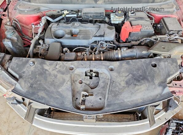5J8TC1H32LL010171 2020 ACURA RDX Red Vista del compartimento del motor