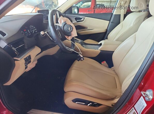 5J8TC1H32LL010171 2020 ACURA RDX Red Vista interior delantera