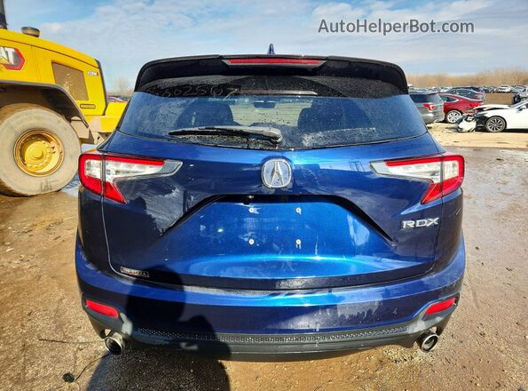 5J8TC1H36LL008505 2020 ACURA RDX Синий Вид сзади