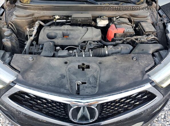 5J8TC1H55ML003198 2021 ACURA RDX Black უკანა სალონის ხედი