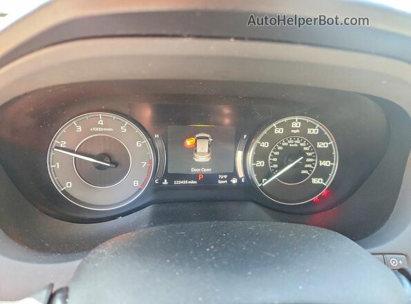 5J8TC1H58KL001801 2019 ACURA RDX Коричневый Вид щитка приборов