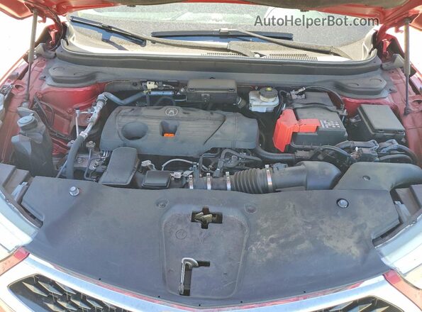 5J8TC1H58ML008332 2021 ACURA RDX Красный Вид подкапотного пространства