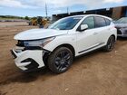 2021 Acura Rdx A-spec White vin: 5J8TC1H66ML022528