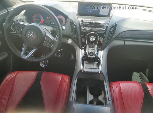 5J8TC1H6XLL004810 2020 ACURA RDX Белый Вид панели приборов