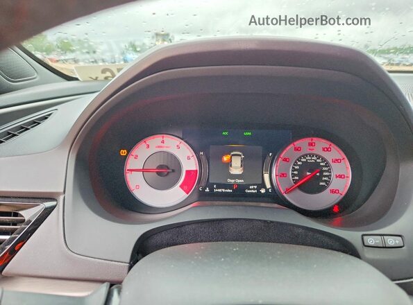 5J8TC1H6XLL004810 2020 ACURA RDX Белый Вид щитка приборов