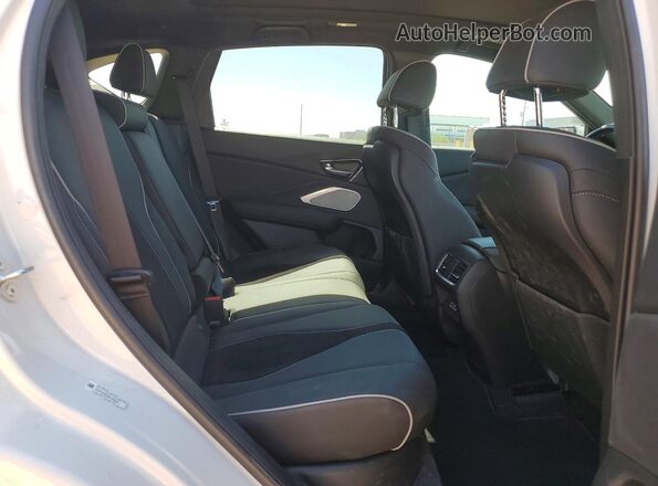 5J8TC1H6XML016523 2021 ACURA RDX White Widok wnętrza z tyłu