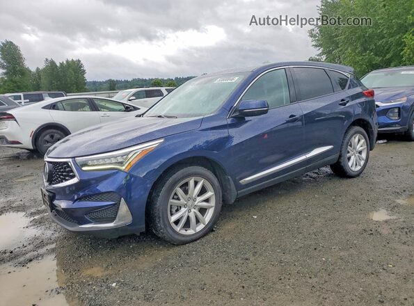 5J8TC2H30ML008135 2021 ACURA RDX Синий Передняя левая четверть