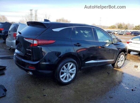 5J8TC2H30ML016834 2021 ACURA RDX Черный Задняя правая четверть