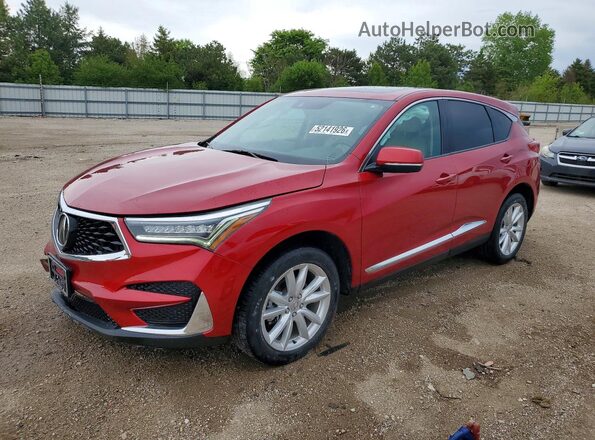 5J8TC2H33ML019453 2021 ACURA RDX Красный Передняя левая четверть