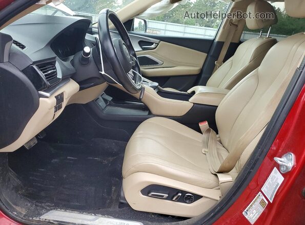 5J8TC2H33ML019453 2021 ACURA RDX Красный Вид салона спереди