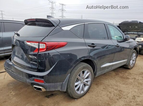 5J8TC2H34PL025833 2023 ACURA RDX Black უკანა მარჯვენა