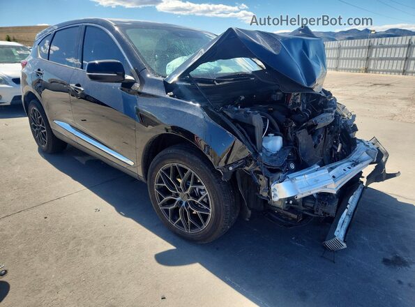 5J8TC2H36PL017278 2023 ACURA RDX Черный Передняя правая четверть